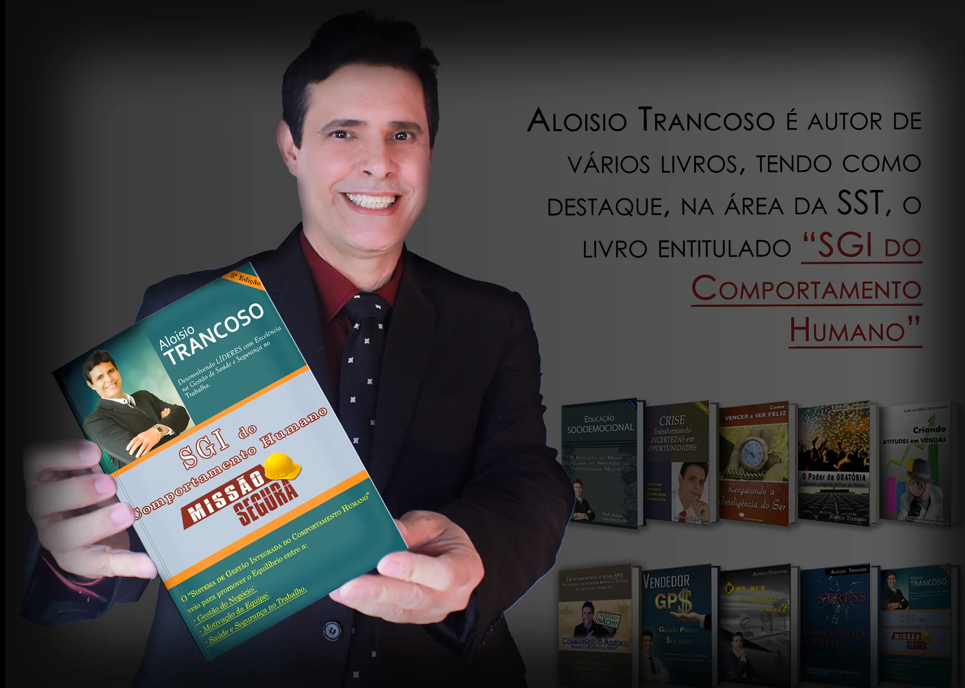 Palestrante Aloísio Trancoso especialista em palestra sobre Saúde Mental no trabalho para empresas