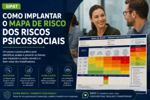 Mapa de risco psicossocial na SIPAT