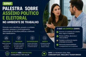 Palestra sobre o Assédio Político Eleitoral