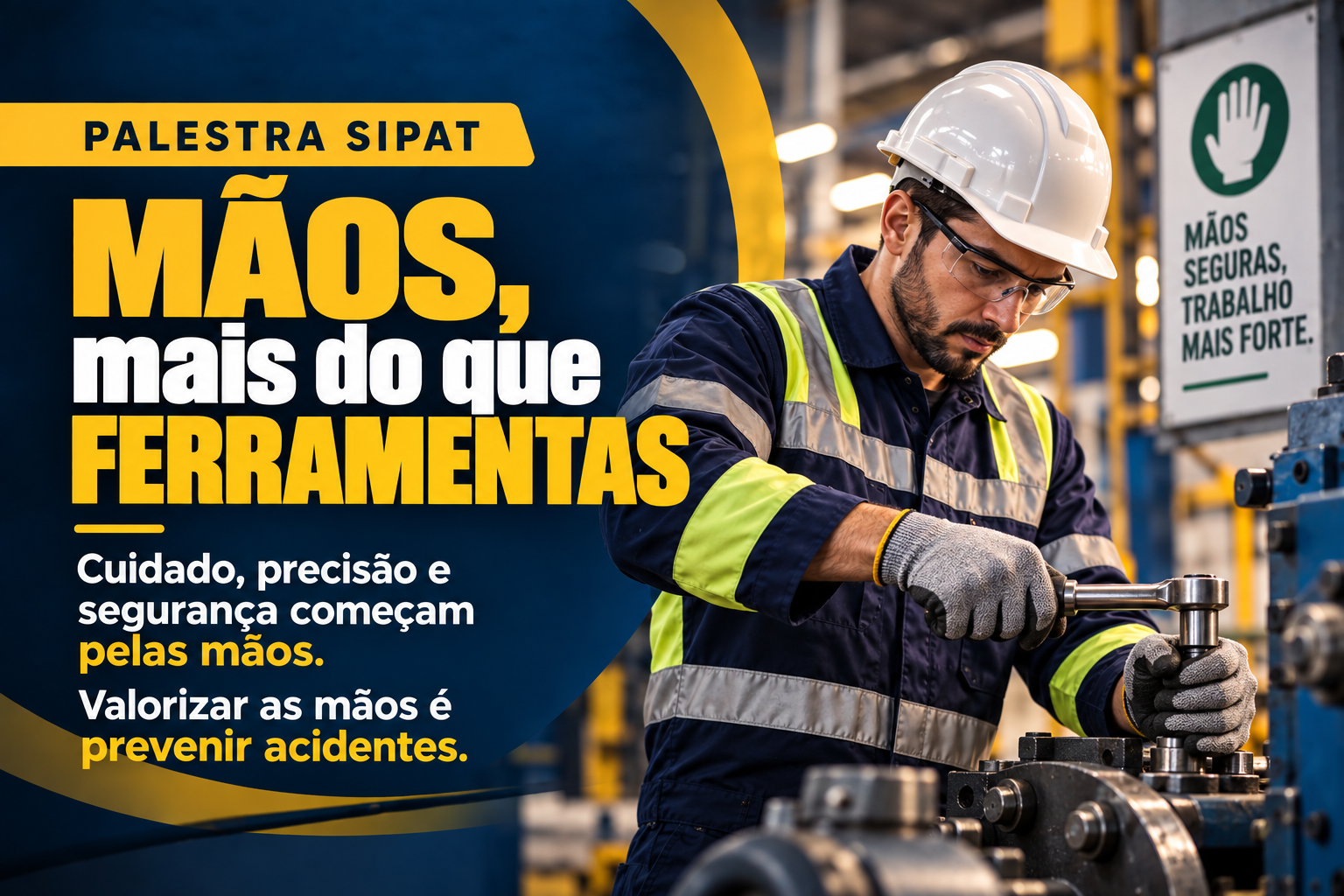 Palestra SIPAT - MÃOS - Mais do que Ferramentas
