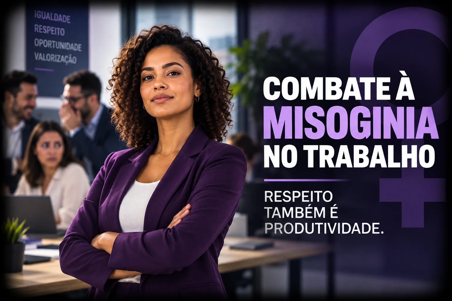 Palestras SIPAT para empresas - Combate à Misoginia no Trabalho